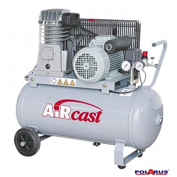 Компрессор поршневой 280 л/мин, 10 бар, 2.2 кВт. 220 В, ресивер 50 л. Компрессор поршневой AiRcast CБ4/C-50.LH20-2.2. Производительность - 200 л/мин, ресивер - 50 литров, мощность - 2.2 кВт.