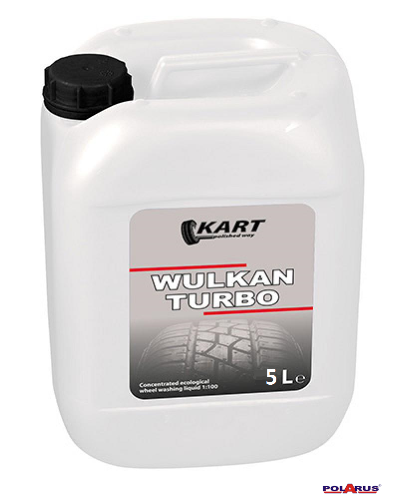 Моющий концентрат WULKAN TURBO 5 л Моющий концентрат для улучшения качества мытья колес.